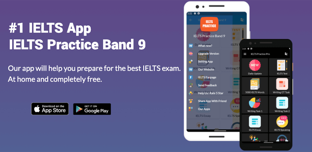 Cover Image of IELTS Practice Pro v5.8.1 MOD APK (Full Version)