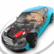 Cover Image of Idle Car MOD APK 2.2.1 (Unlimited Money)