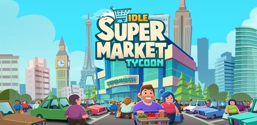 Cover Image of Idle Supermarket Tycoon v3.2.7 MOD APK (Unlimited Money)