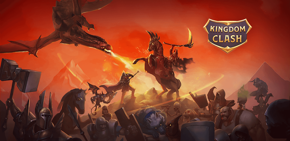 Cover Image of Kingdom Clash v2.2.1 MOD APK (Menu, One Hit, God Mode)