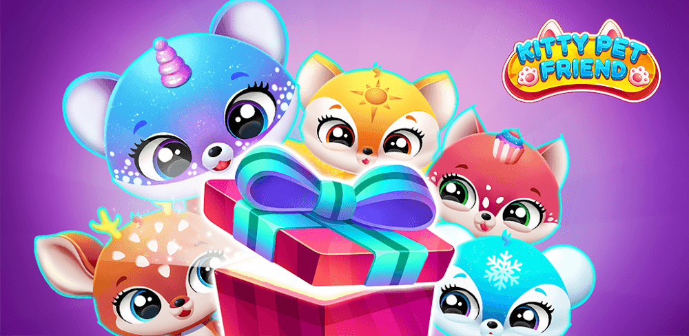 Cover Image of Kitty Pet Friend v3.44 MOD APK (Free Rewards)