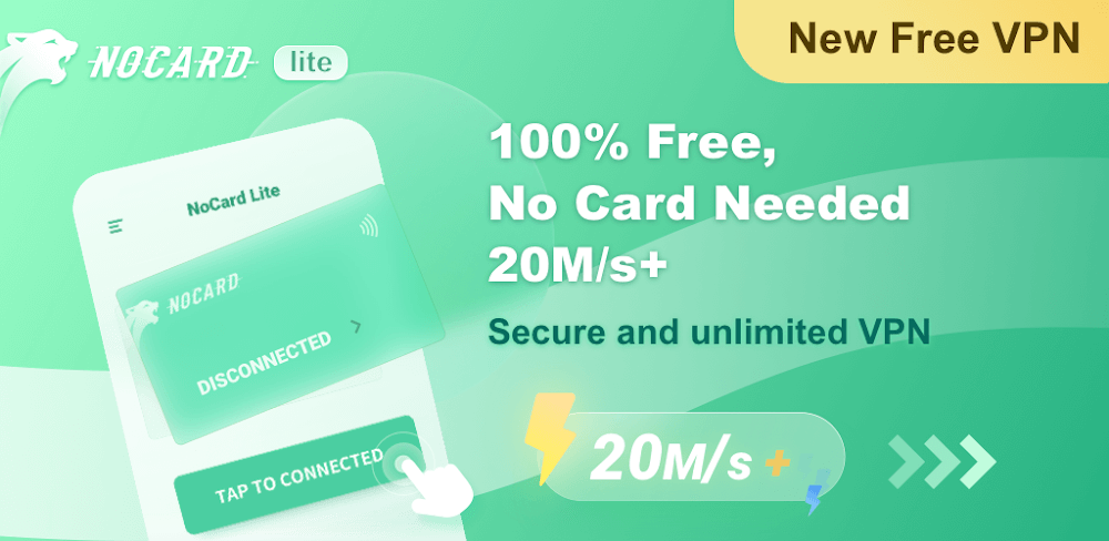 Cover Image of NoCard Lite v1.03.33 MOD APK (Premium Unlocked)