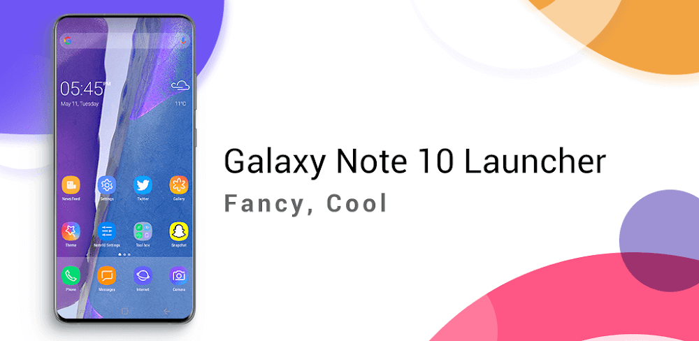 Cover Image of Note20 Launcher v9.3 MOD APK (Premium Unlocked)