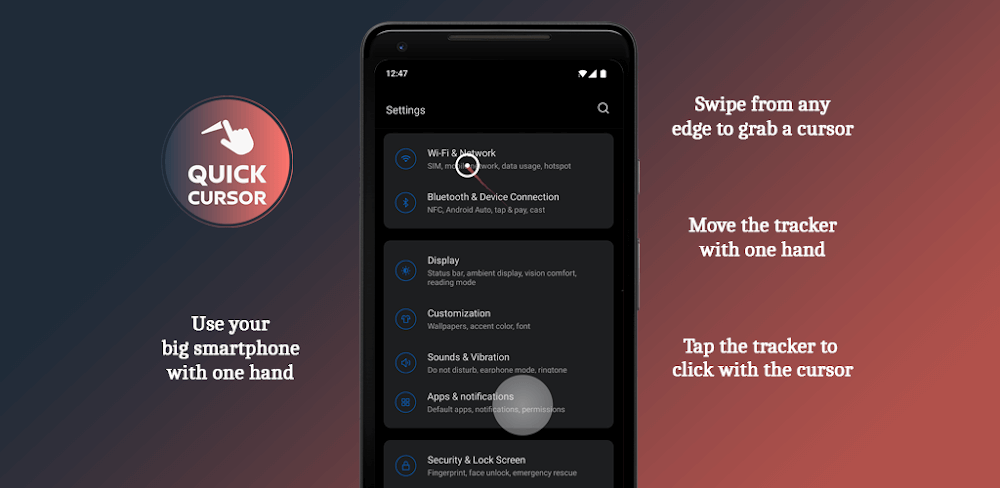 Cover Image of Quick Cursor v1.28.1 MOD APK (Pro Unlocked)