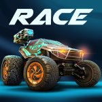 Cover Image of RACE: Rocket Arena Car Extreme v1.1.76 MOD APK (Unlimited Money)