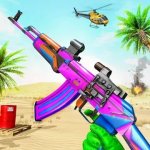 Cover Image of Real Commando Fps Shooting v1.24 MOD APK (Dumb Enemy)