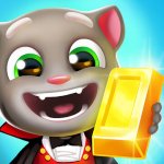 Cover Image of Talking Tom Gold Run v7.4.1.6611 MOD APK (Unlimited Money)