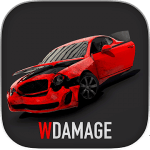 WDAMAGE: Car Crash Engine v252 MOD APK + OBB (Unlocked Cars/Map)