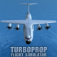 Cover Image of Turboprop Flight Simulator 3D MOD APK 1.29 (Unlimited Money)