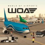 Cover Image of World of Airports v1.50.5 MOD APK + OBB (All Airports, Planes Unlocked)